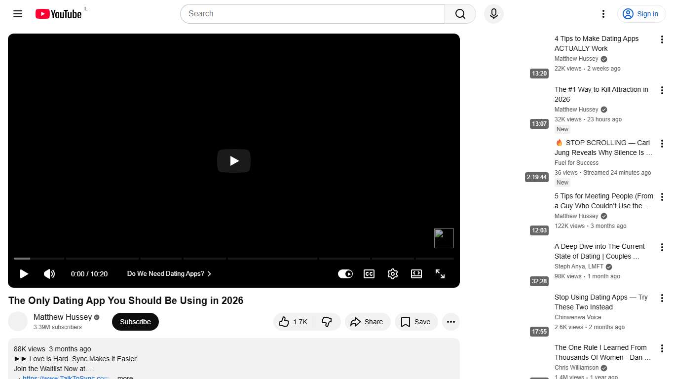 The Only Dating App You Should Be Using in 2026 - YouTube
